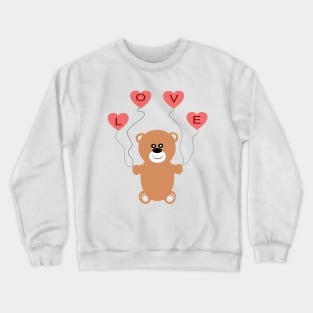 Teddy with Love Crewneck Sweatshirt